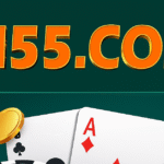 logo of the BN55 Game APK along with modern casino theme