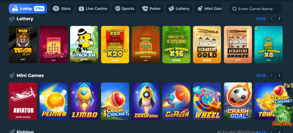 Interface of the Q3 Game APK Free