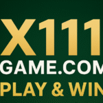 Official logo of X111 Game with apkscrolls address